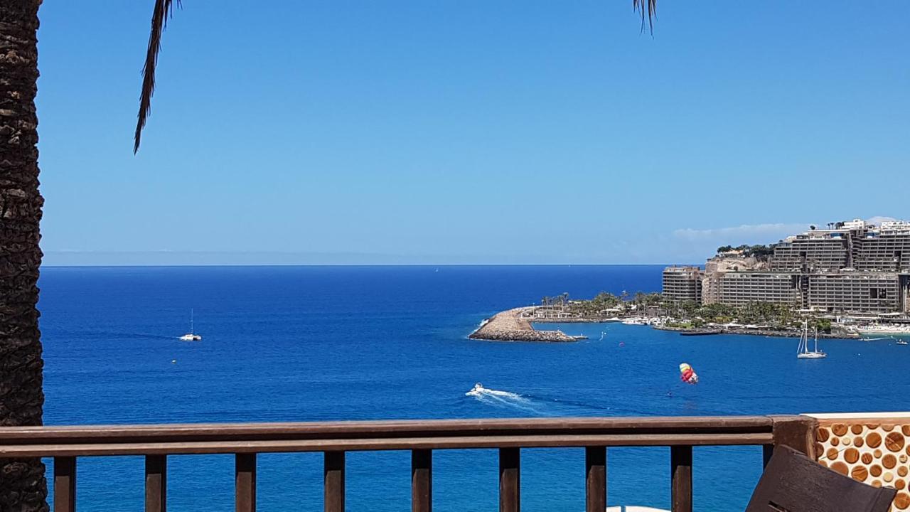 パタラバカDeluxe Seaview-Sunsets !Transfe-R Inc! Pool,2Aircond,2Tv65",600Mb Dishwasher,,2 Beaches,Anfi-Viewアパートメント エクステリア 写真