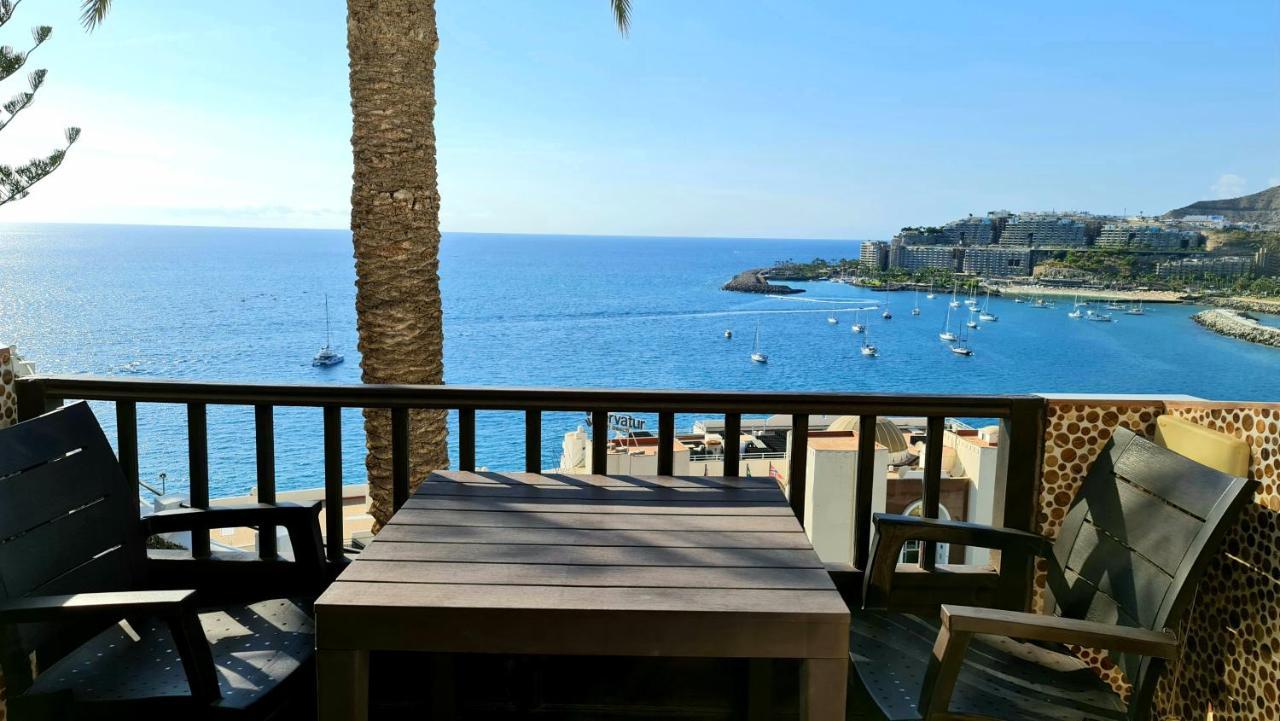 パタラバカDeluxe Seaview-Sunsets !Transfe-R Inc! Pool,2Aircond,2Tv65",600Mb Dishwasher,,2 Beaches,Anfi-Viewアパートメント エクステリア 写真