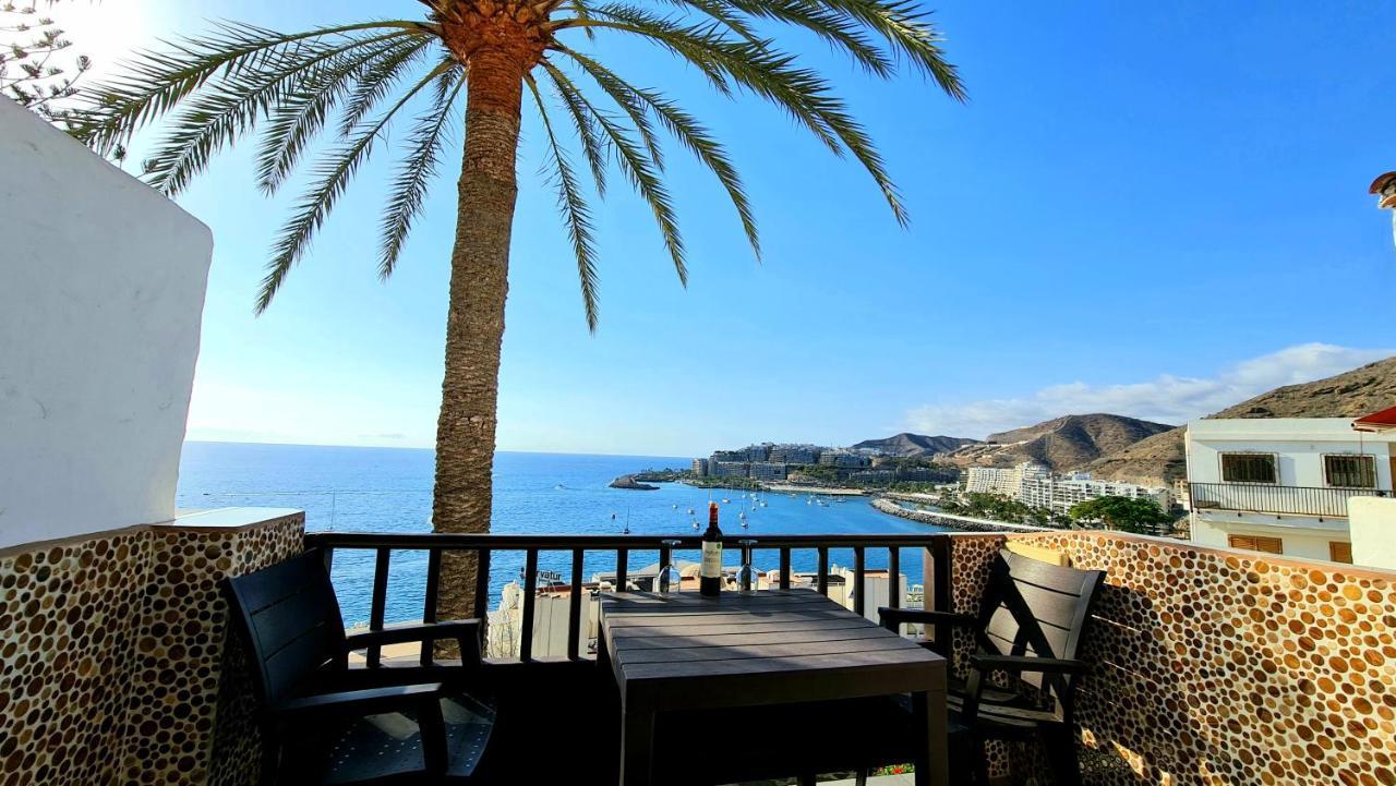 パタラバカDeluxe Seaview-Sunsets !Transfe-R Inc! Pool,2Aircond,2Tv65",600Mb Dishwasher,,2 Beaches,Anfi-Viewアパートメント エクステリア 写真