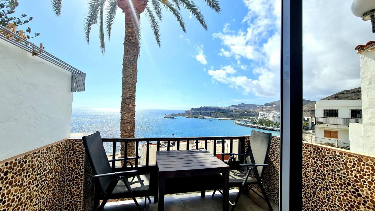 パタラバカDeluxe Seaview-Sunsets !Transfe-R Inc! Pool,2Aircond,2Tv65",600Mb Dishwasher,,2 Beaches,Anfi-Viewアパートメント エクステリア 写真