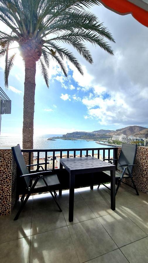 パタラバカDeluxe Seaview-Sunsets !Transfe-R Inc! Pool,2Aircond,2Tv65",600Mb Dishwasher,,2 Beaches,Anfi-Viewアパートメント エクステリア 写真
