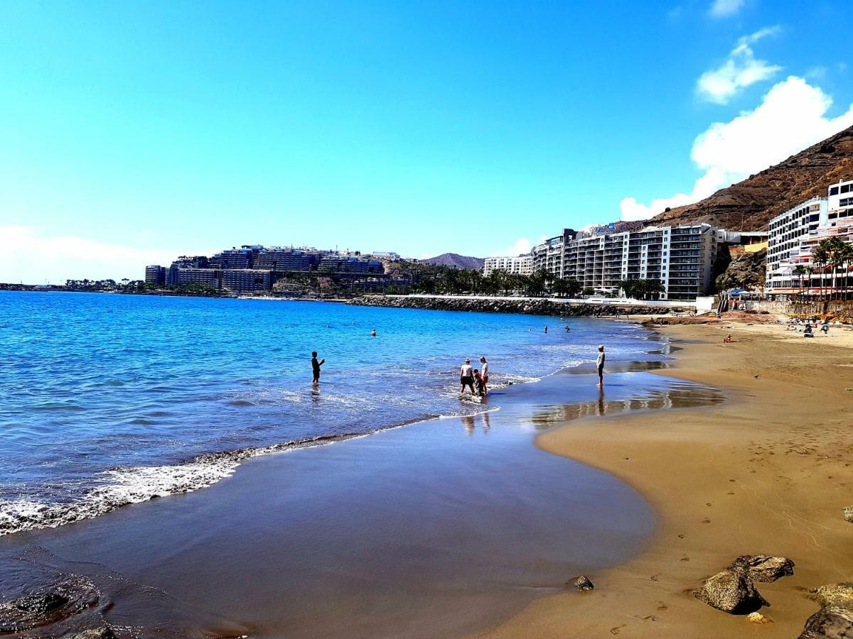 パタラバカDeluxe Seaview-Sunsets !Transfe-R Inc! Pool,2Aircond,2Tv65",600Mb Dishwasher,,2 Beaches,Anfi-Viewアパートメント エクステリア 写真